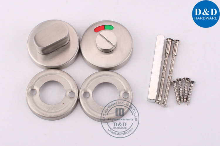 Stainless Steel 304 Toilet Occupied Indicator for Hotel Bathroom Door