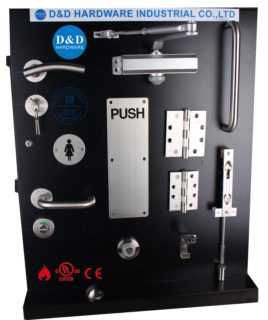 240 minute / 4 hour fire rated door hardware D&D HARDWARE