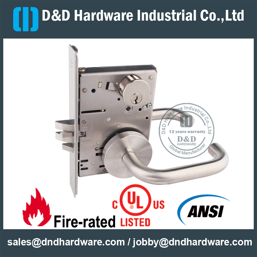 SS304 ANSI Classroom Mortise Lock-DDAL05-F05 from China manufacturer ...