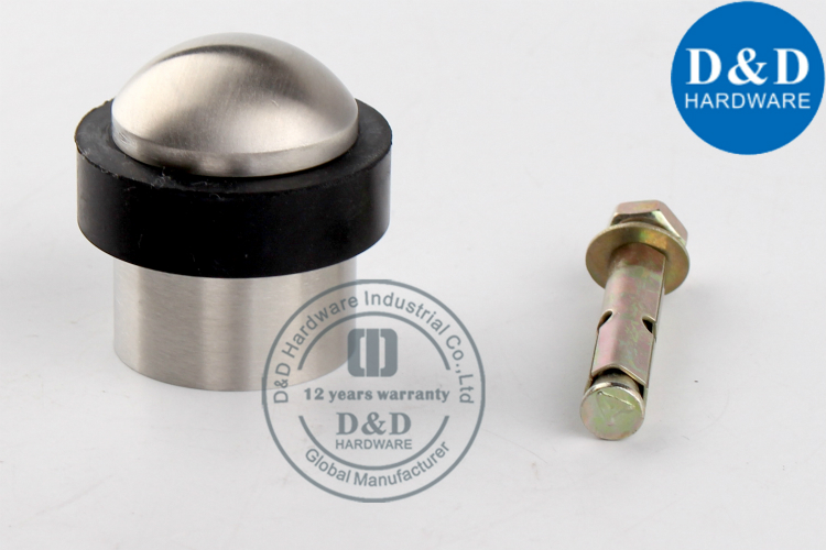 304 Grade Heavy Duty Floor Door Holder for Bathroom Door - D&D HARDWARE
