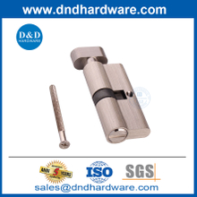Supplier Satin Nickel Washroom Without Key Small 70mm Door Bathroom Lock Cylinder-DDLC007