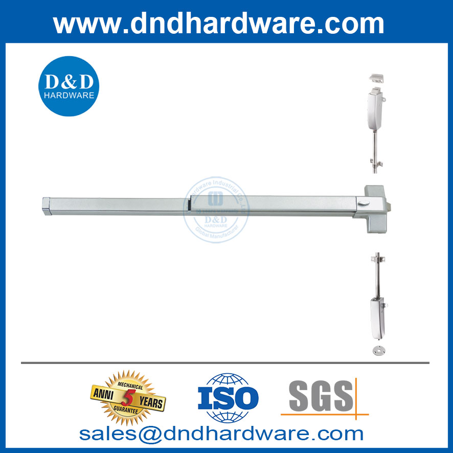 Steel Vertical Type Push Bar Dogging Stainless Steel Panic Hardware for DoorsDDPD007 from China