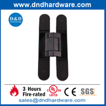 Modern Black Zinc Alloy 3D Adjustable Concealed Hidden Door Hinge-DDCH008-G80
