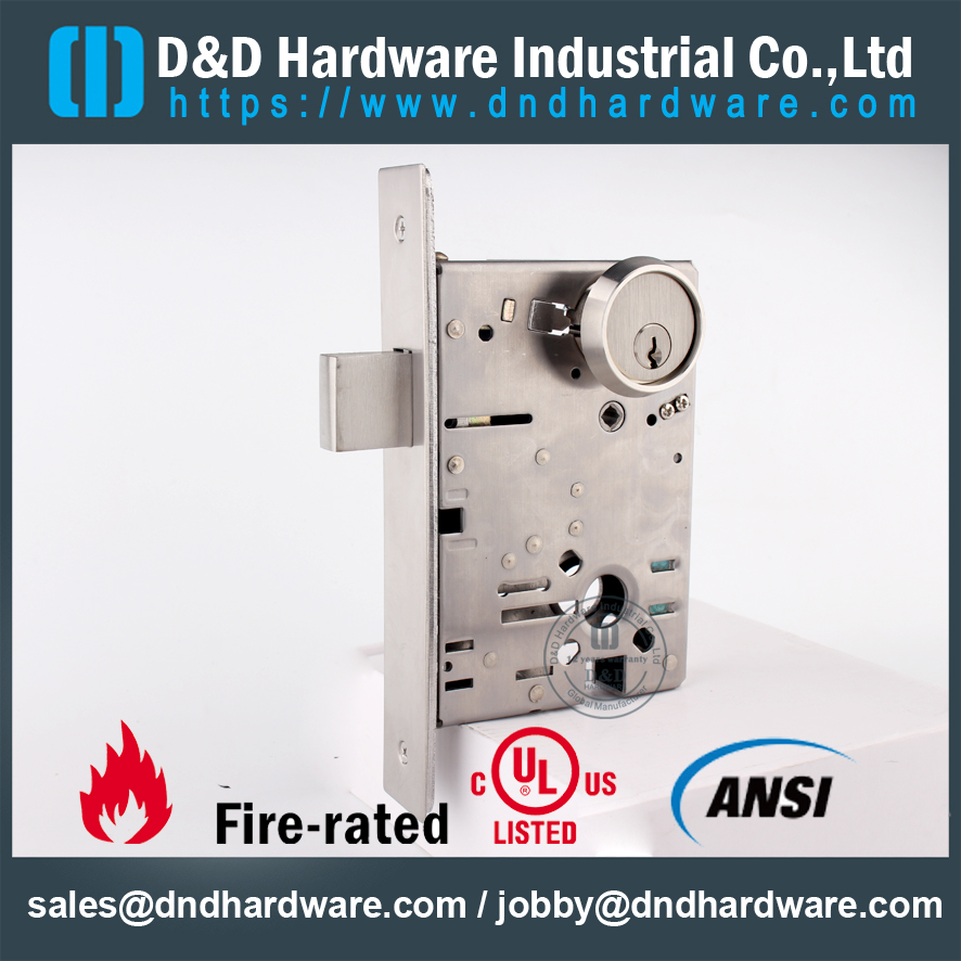 What are the functions of the American standard Mortise Lock? D&D