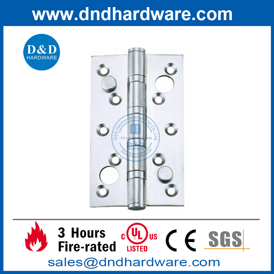 Hinge for fire and escape doors D&D HARDWARE