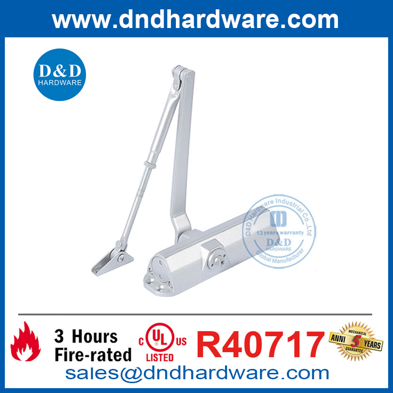 Quiet Overhaed Fire Front Door Closer