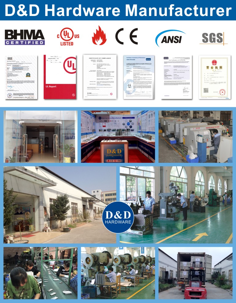 architectural hardware manufacturer-D&D hardware China