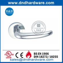 Best Modern Grade 316 Metal Door Solid Lever Handle-DDSH004