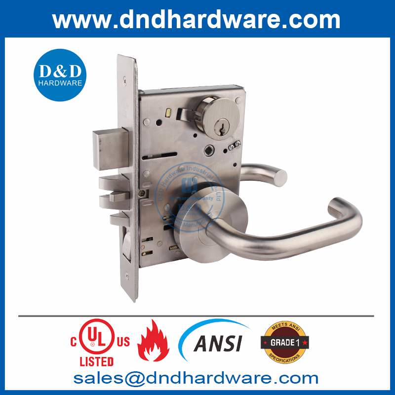 What are the functions of the American standard Mortise Lock? D&D