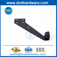 Matt Black Stainless Steel Overhead Door Stop on Door-DDDS026
