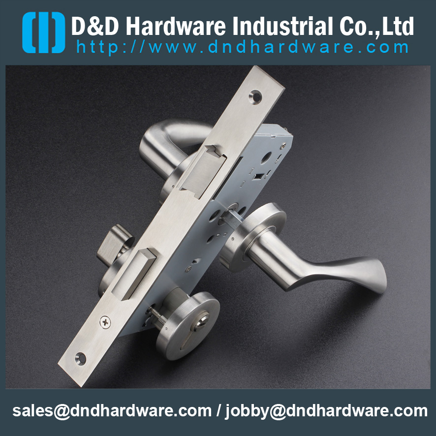 Stainless steel cylindrical positioning mortise lock for Metal Door ...