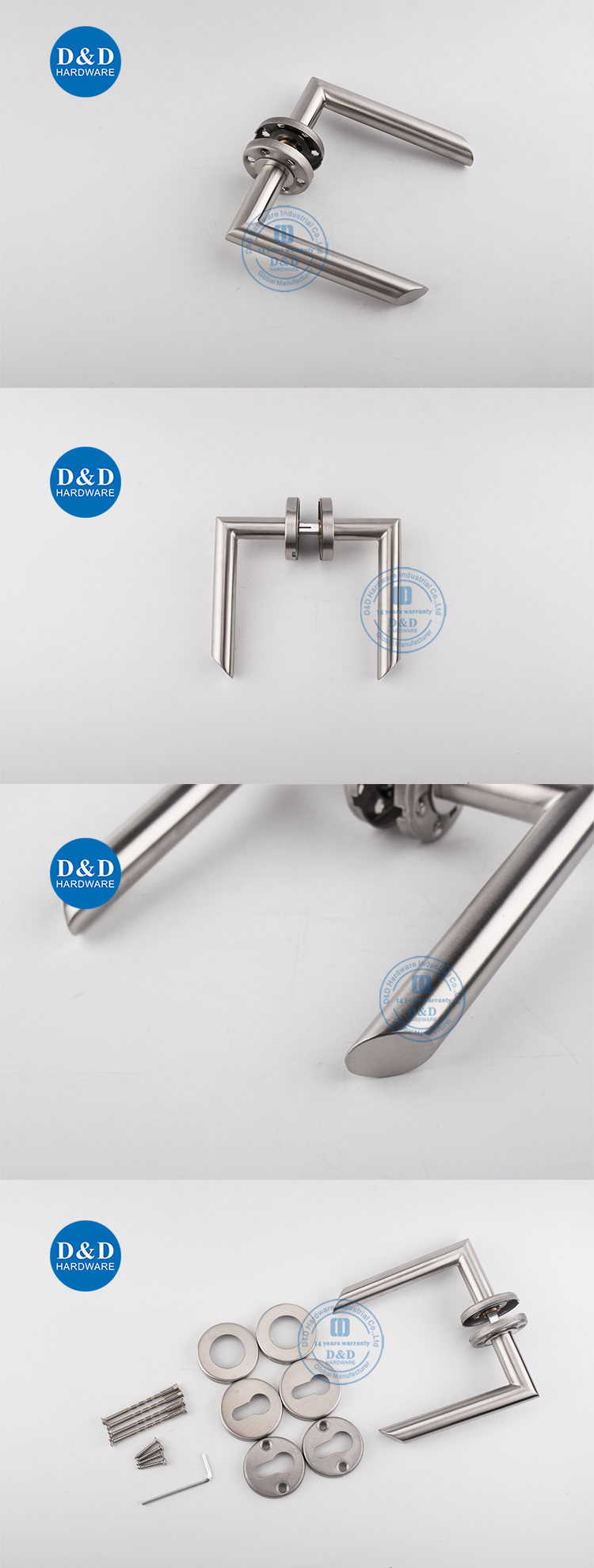 inside Door Handles EN1906 Stainless Steel Passage Door Handles for ...