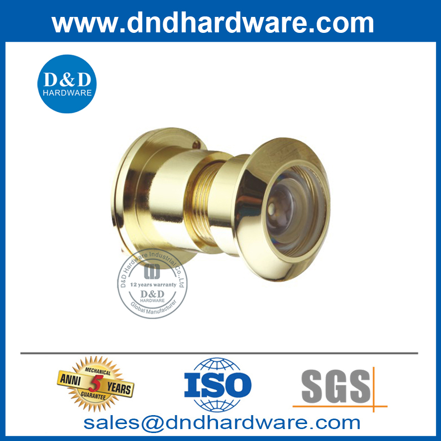 Large Zinc Alloy Commercial Exterior Door See Hole with Peephole