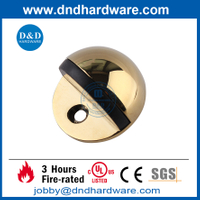 Stainless Steel 304 Brass Polished finish Floor Door Stopper for Hotel Door-DDDS004
