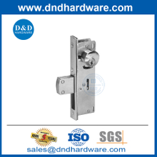 Stainless Steel Hook Bolt Deadlock Kit with Mortise Key Cylinders-DDML042