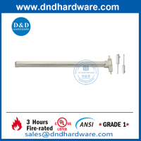 Stainless Steel 304 UL ANSI Fire Rated Vertical Rod Exit Device-DDPD006