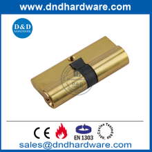Best Euro EN1303 Polished Brass Commercial Door Lock Cylinder-DDLC003