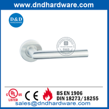 BS EN1906 Stainless Steel Mitred Lever Handle for Exterior Door-DDTH003